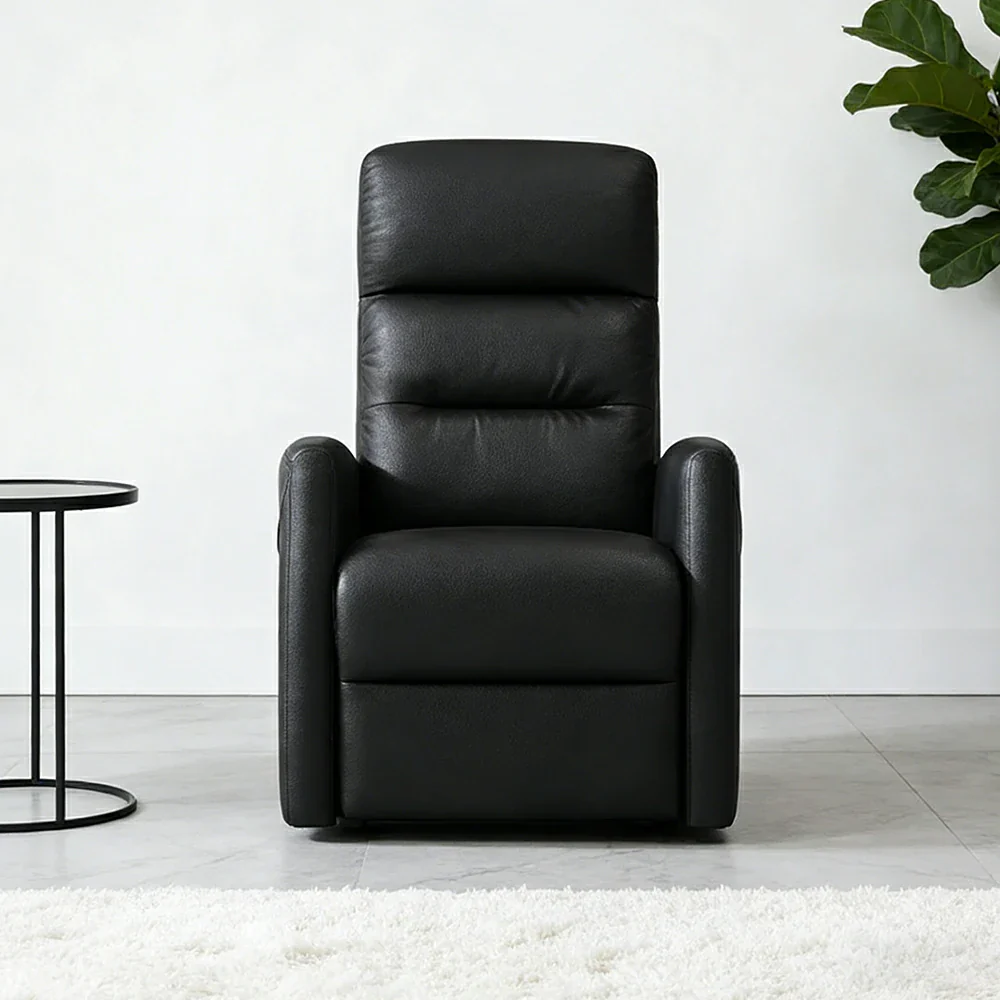 LIVARA Electric Assist Sofa, One-Touch Sit-to-Stand Assist, Skin-Friendly Upholstery, Alloy Steel Frame, Quiet Stable Lift - Black - Image 4