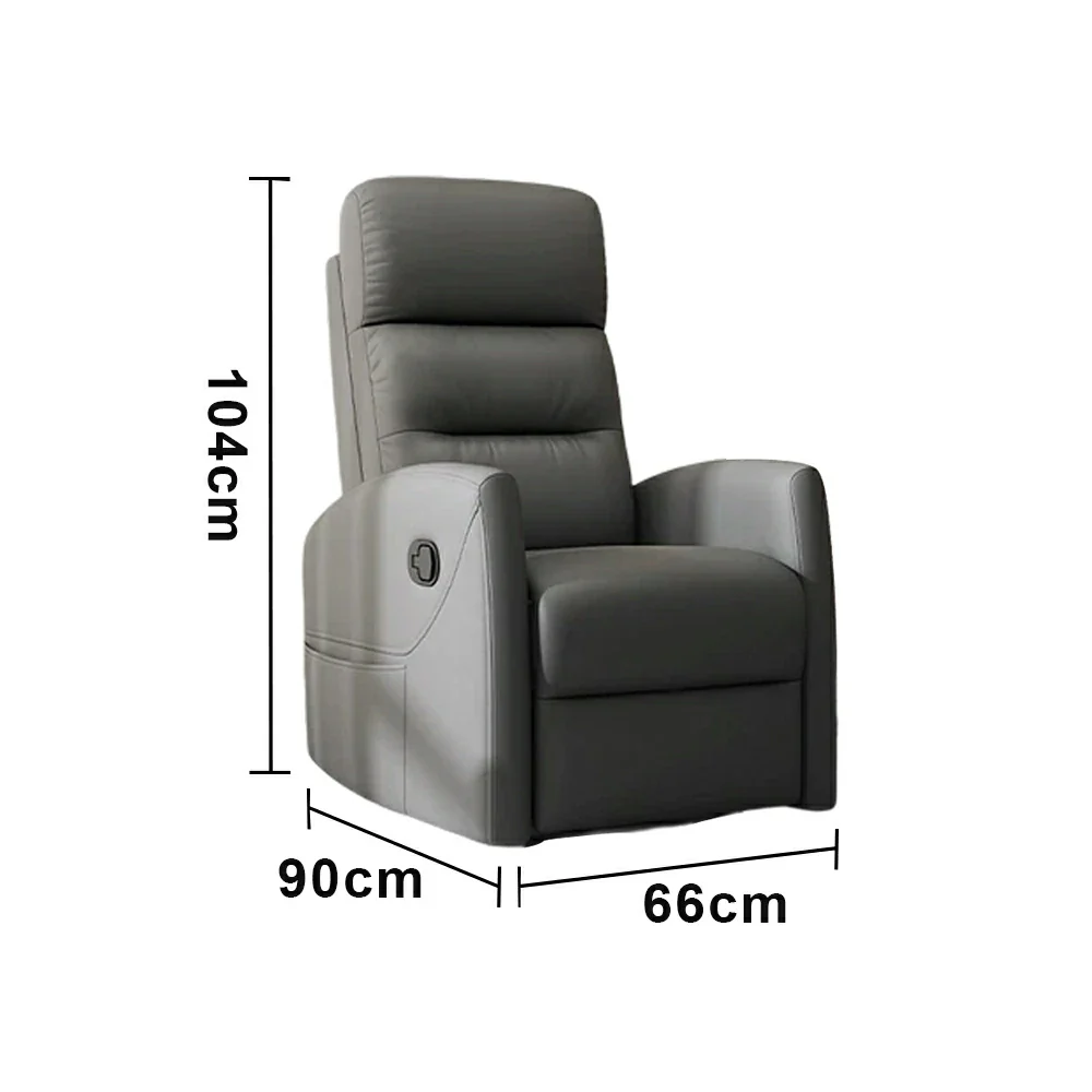 LIVARA Electric Assist Sofa, One-Touch Sit-to-Stand Assist, Skin-Friendly Upholstery, Alloy Steel Frame, Quiet Stable Lift - Grey - Image 5