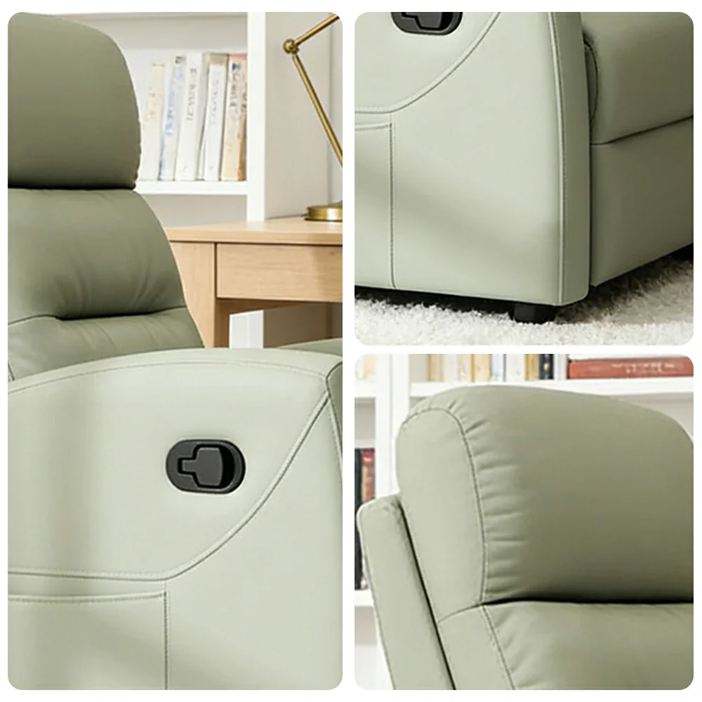 LIVARA Electric Assist Sofa, One-Touch Sit-to-Stand Assist, Skin-Friendly Upholstery, Alloy Steel Frame, Quiet Stable Lift - Green - Image 3