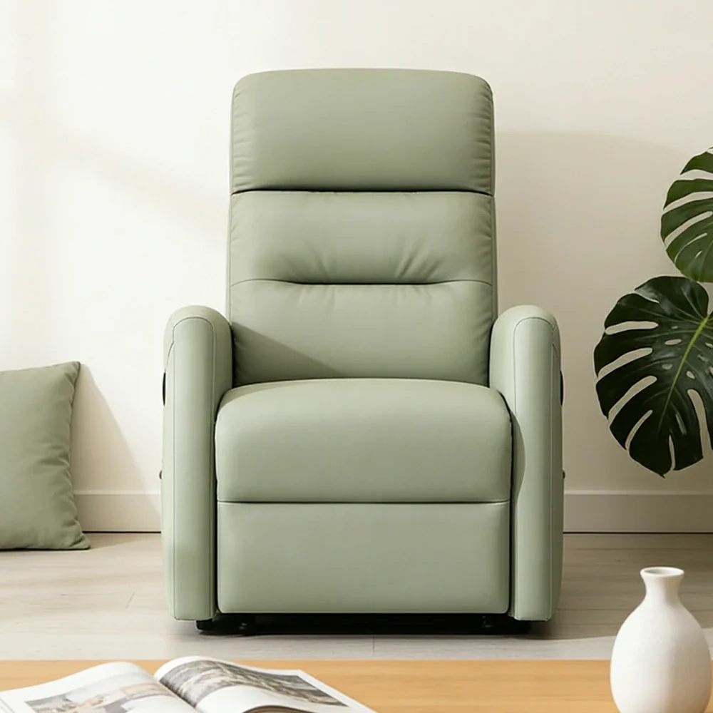 LIVARA Electric Assist Sofa, One-Touch Sit-to-Stand Assist, Skin-Friendly Upholstery, Alloy Steel Frame, Quiet Stable Lift - Green - Image 4