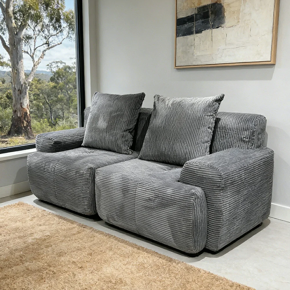 LUXORA B315C 200/240cm Sofa Compressible Packaging Quick Rebound Cushion High Density Foam Core Space Saving Design - Image 2