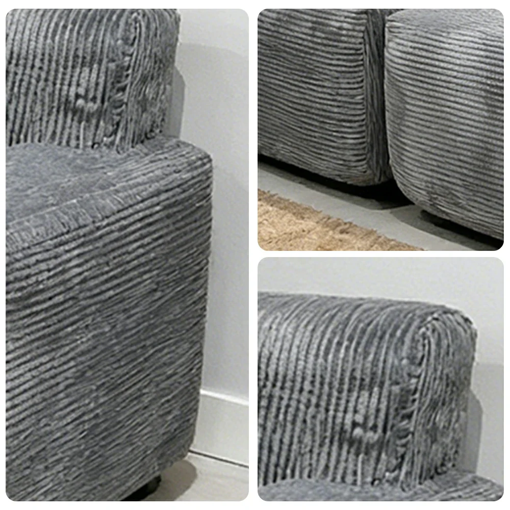 LUXORA B315C 200/240cm Sofa Compressible Packaging Quick Rebound Cushion High Density Foam Core Space Saving Design - Image 3