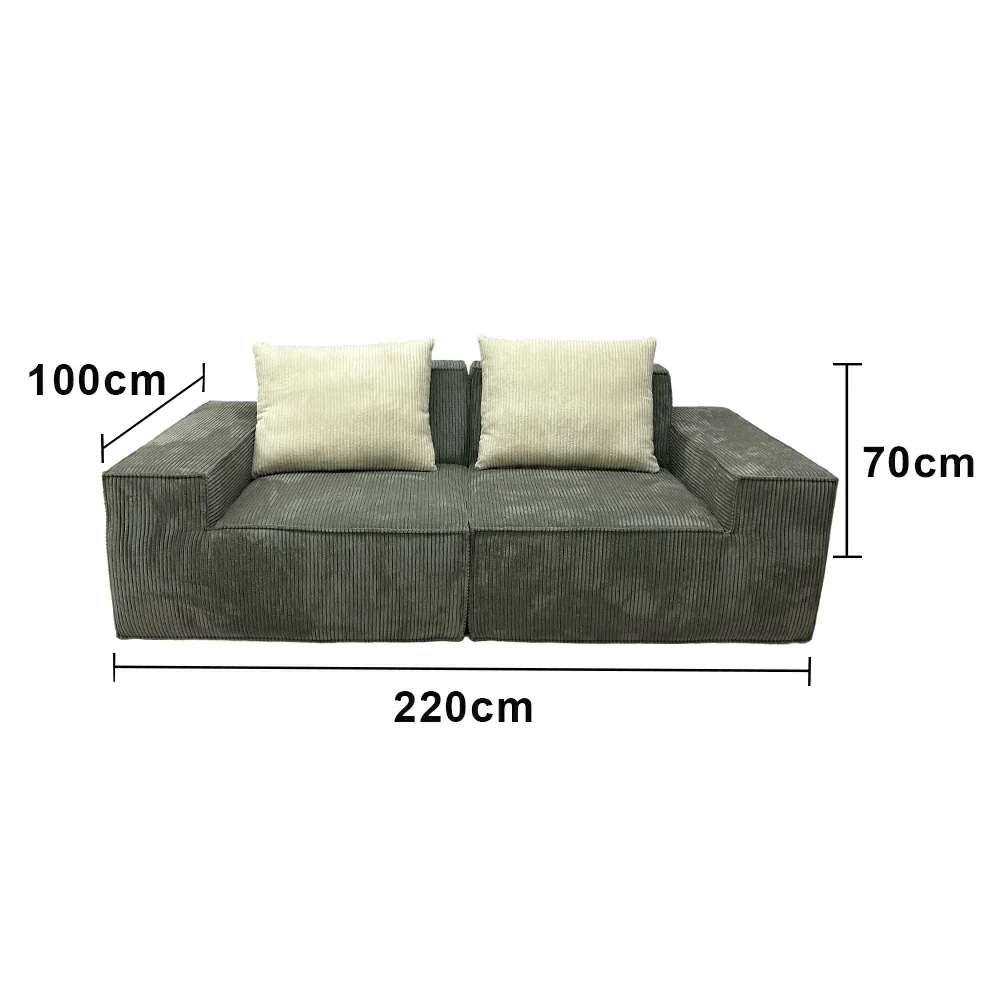 LUXORA B310D Sofa Compressible Packaging Quick Rebound Cushion High Density Foam Core Space Saving Design - Image 5