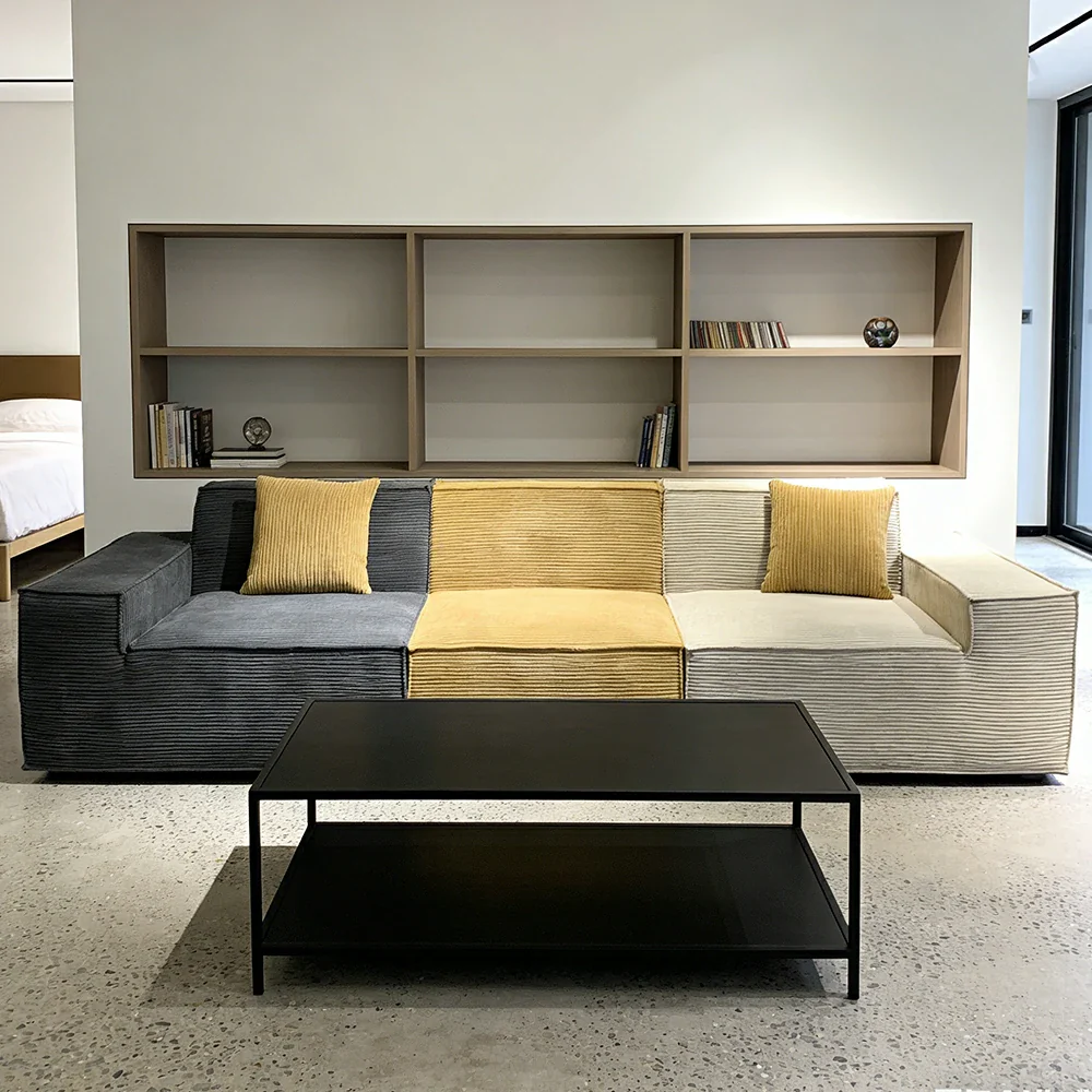 LUXORA B310E 240/260cm Sofa Compressible Packaging Quick Rebound Cushion High Density Foam Core Space Saving Design - Image 2