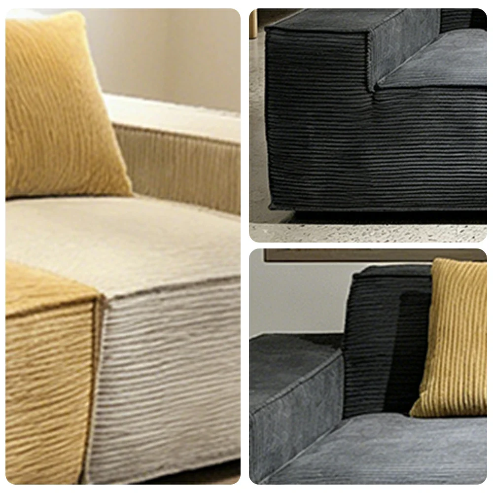 LUXORA B310E 240/260cm Sofa Compressible Packaging Quick Rebound Cushion High Density Foam Core Space Saving Design - Image 3