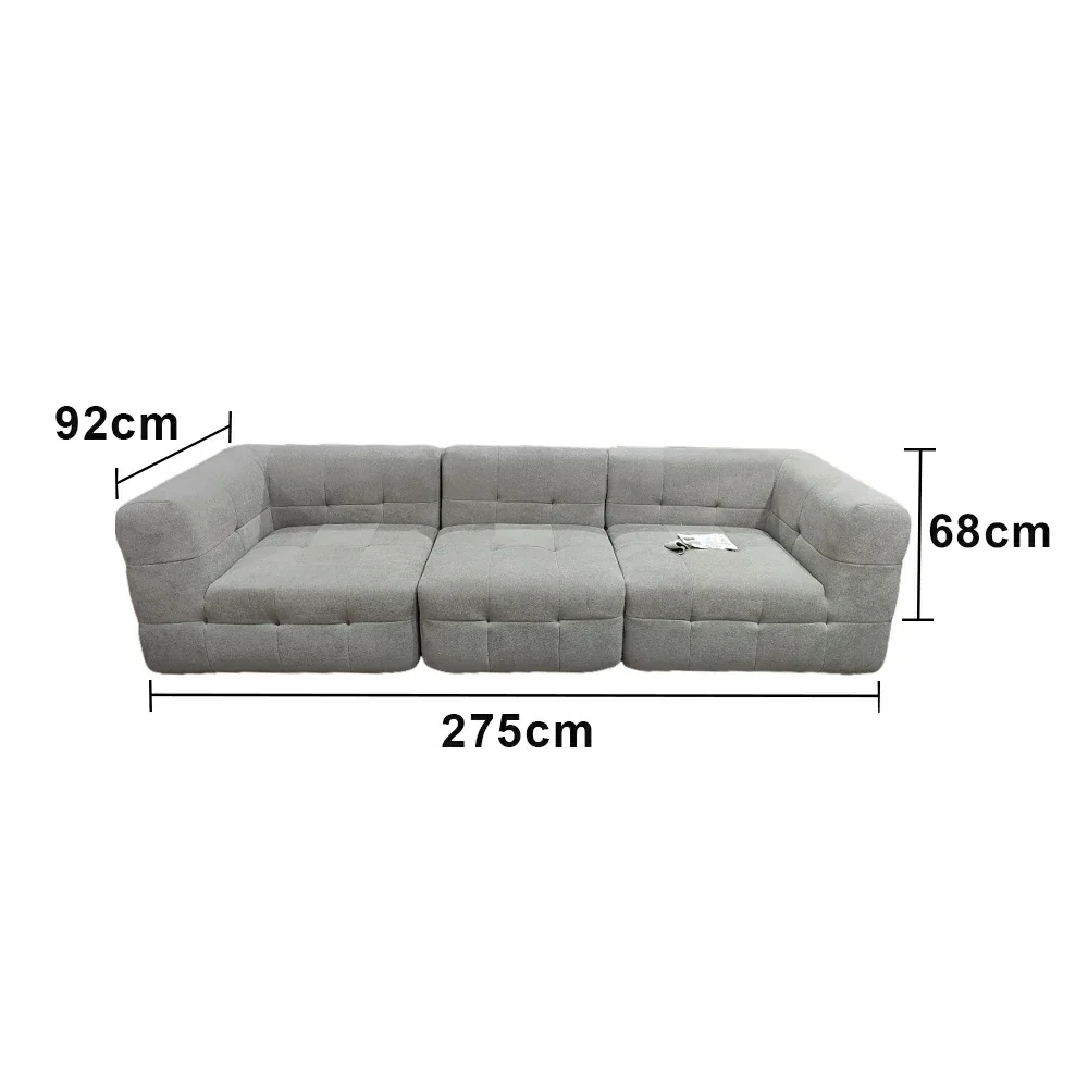 LUXORA B307D Sofa Compressible Packaging Quick Rebound Cushion High Density Foam Core Space Saving Design - Image 5