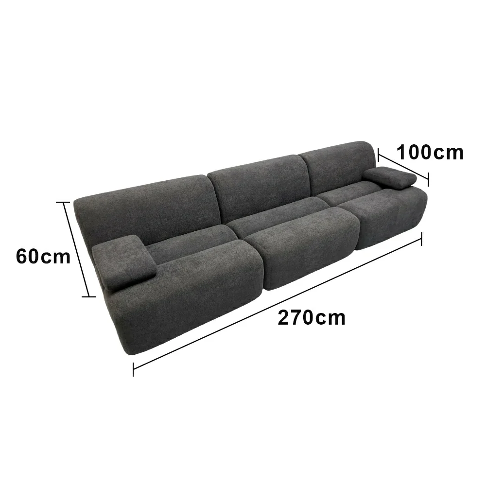 LUXORA B303D Sofa Compressible Packaging Quick Rebound Cushion High Density Foam Core Space Saving Design - Image 5