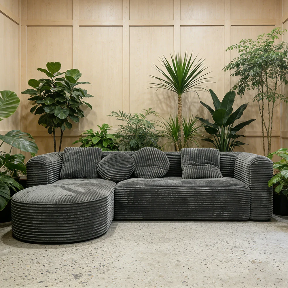 LUXORA B208 Sofa Compressible Packaging Quick Rebound Cushion High Density Foam Core Space Saving Design - Image 2