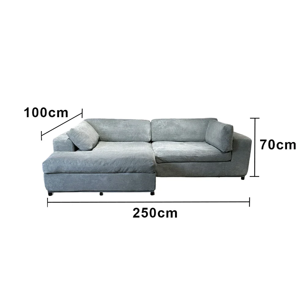 LUXORA B207 Sofa Compressible Packaging Quick Rebound Cushion High Density Foam Core Space Saving Design - Image 5