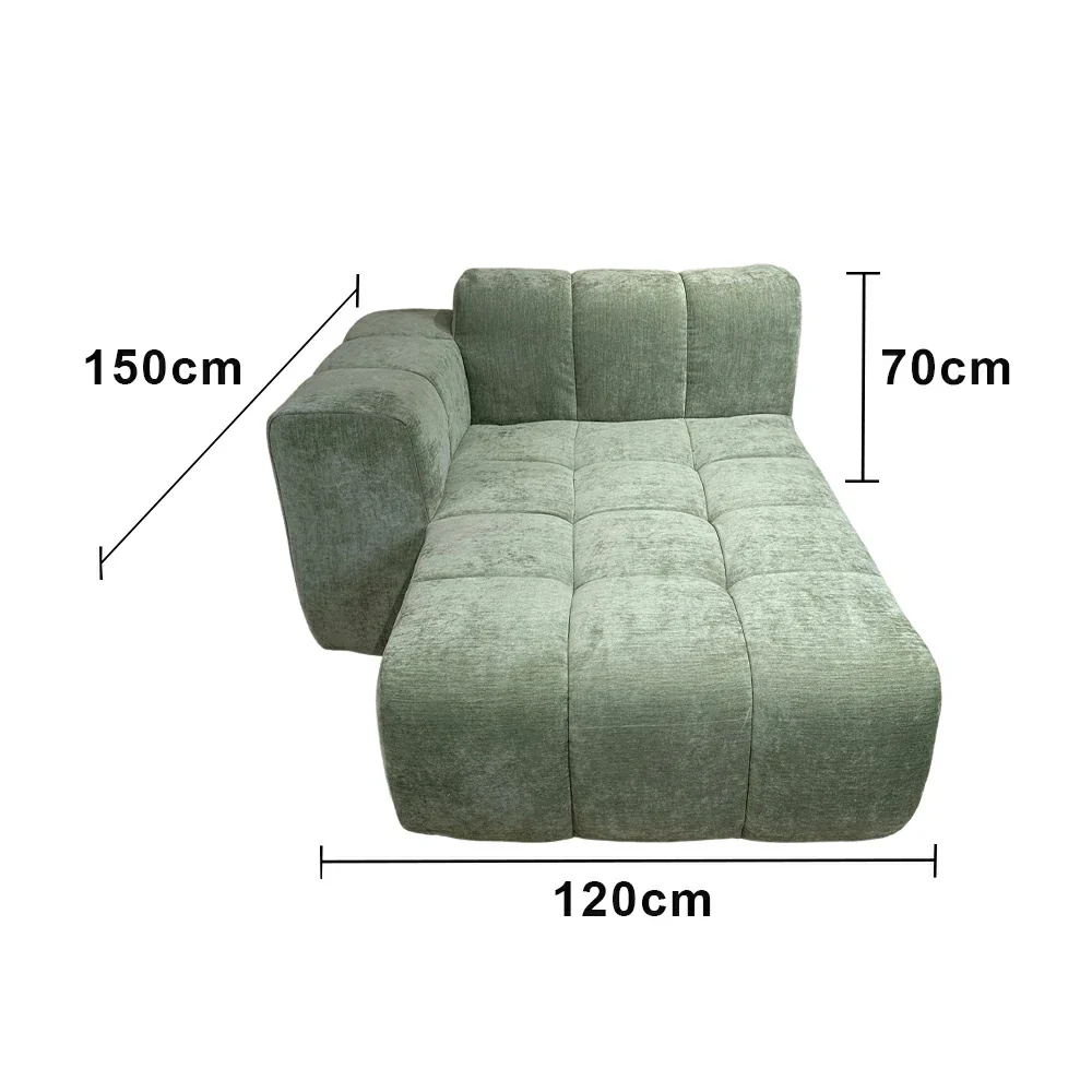 LUXORA B205 Sofa Compressible Packaging Quick Rebound Cushion High Density Foam Core Space Saving Design - Image 5