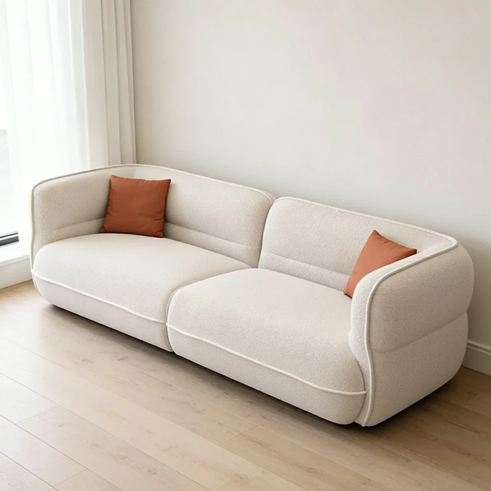 LUXORA B204A 160/200cm Sofa Compressible Packaging Quick Rebound Cushion High Density Foam Core Space Saving Design - Image 4