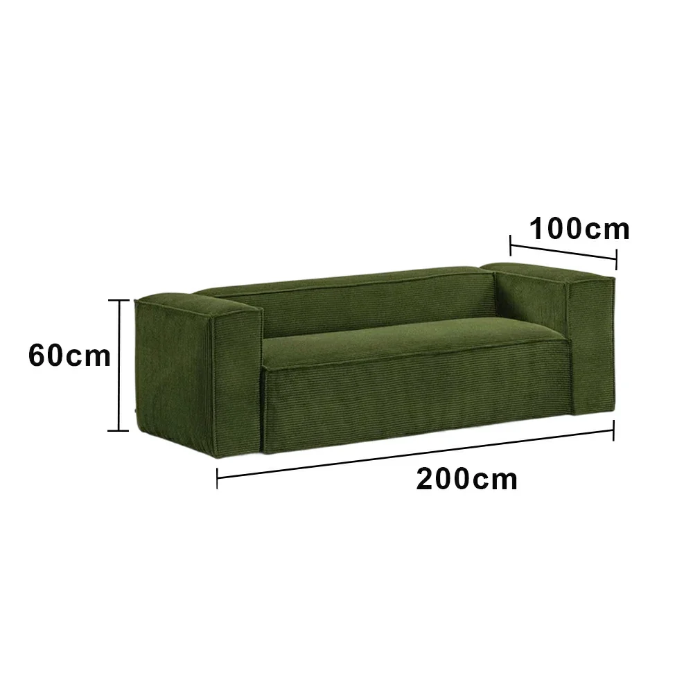 LUXORA B203A Sofa Compressible Packaging Quick Rebound Cushion High Density Foam Core Space Saving Design - Image 5