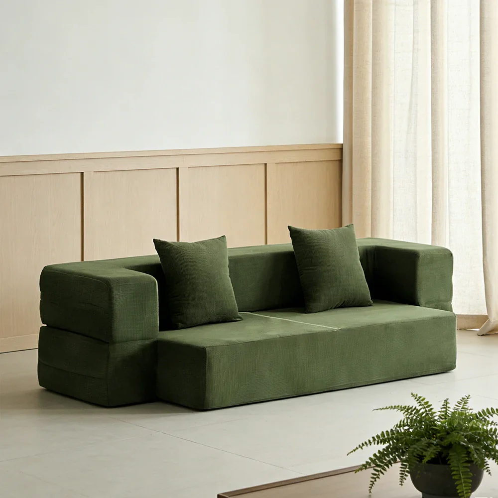 LUXORA B105A 150/200cm Sofa Compressible Packaging Quick Rebound Cushion High Density Foam Core Space Saving Design - Image 2