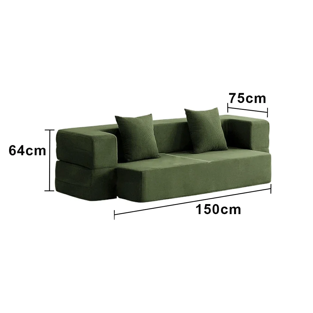 LUXORA B105A 150/200cm Sofa Compressible Packaging Quick Rebound Cushion High Density Foam Core Space Saving Design - Image 5