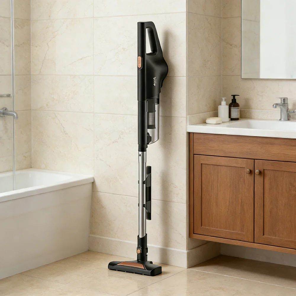 NEVORA 2-in-1 Vacuum Cleaner Upright and Handheld with Multi Stage Filtration Stainless Steel Airflow Design - Image 2