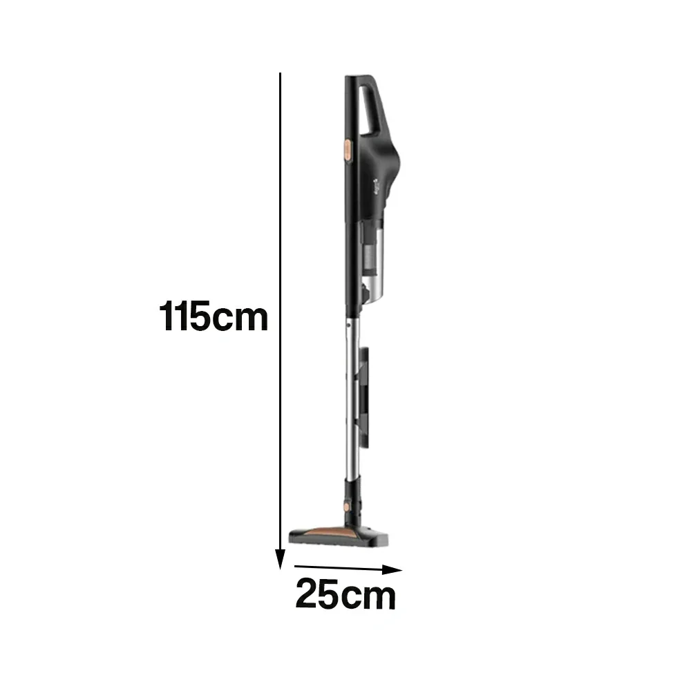 NEVORA 2-in-1 Vacuum Cleaner Upright and Handheld with Multi Stage Filtration Stainless Steel Airflow Design - Image 5