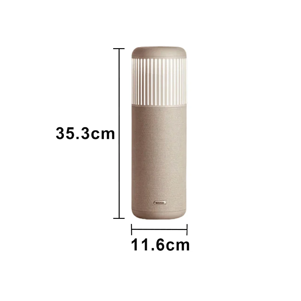 NEVORA Bluetooth Speaker 30W Deep Bass DSP Surround Aluminium Body with Table Lamp - Image 5