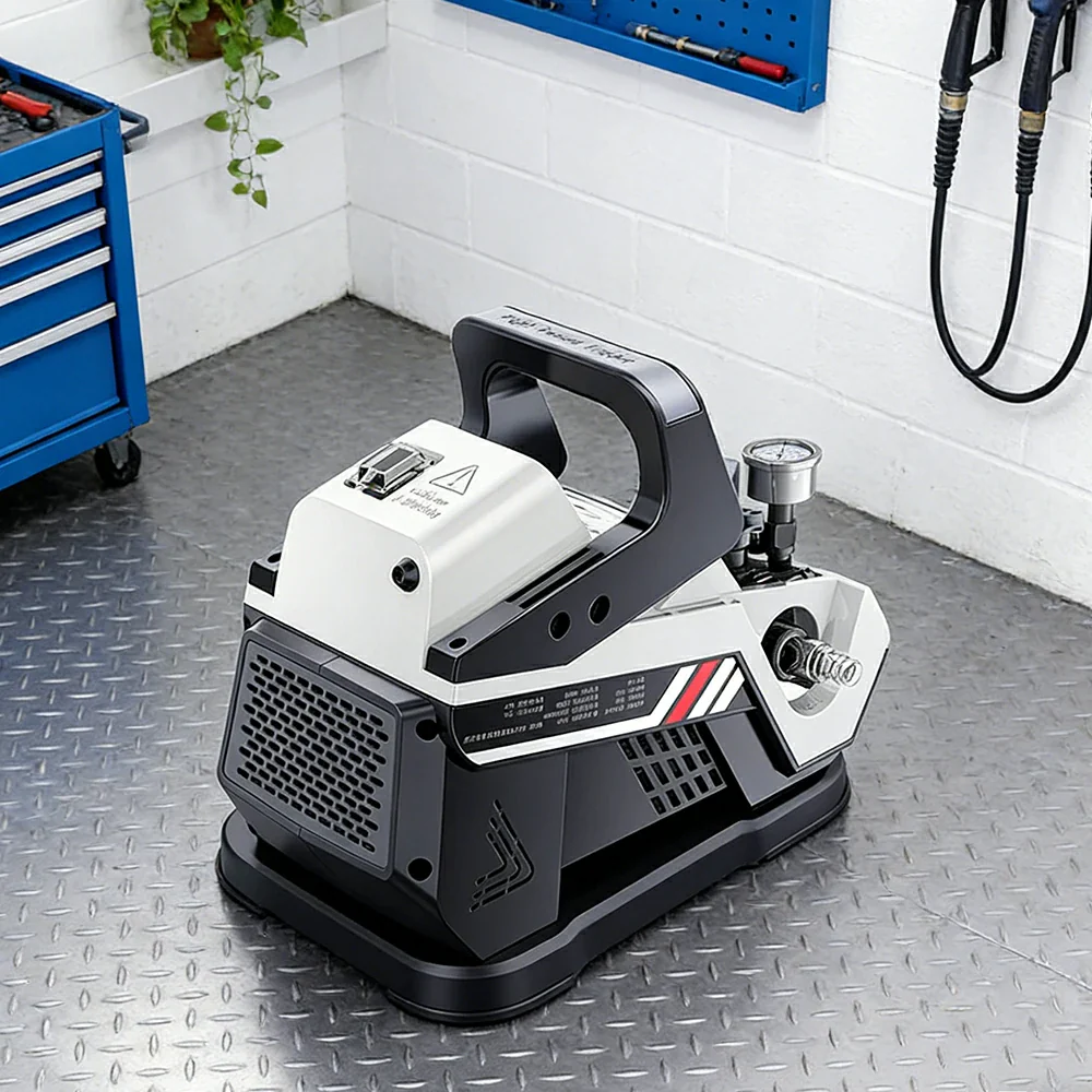 NEVORA High Pressure Washer with 1200W Induction Motor Auto Start Stop Dual Water Inlet and Pressure Gauge - Image 2