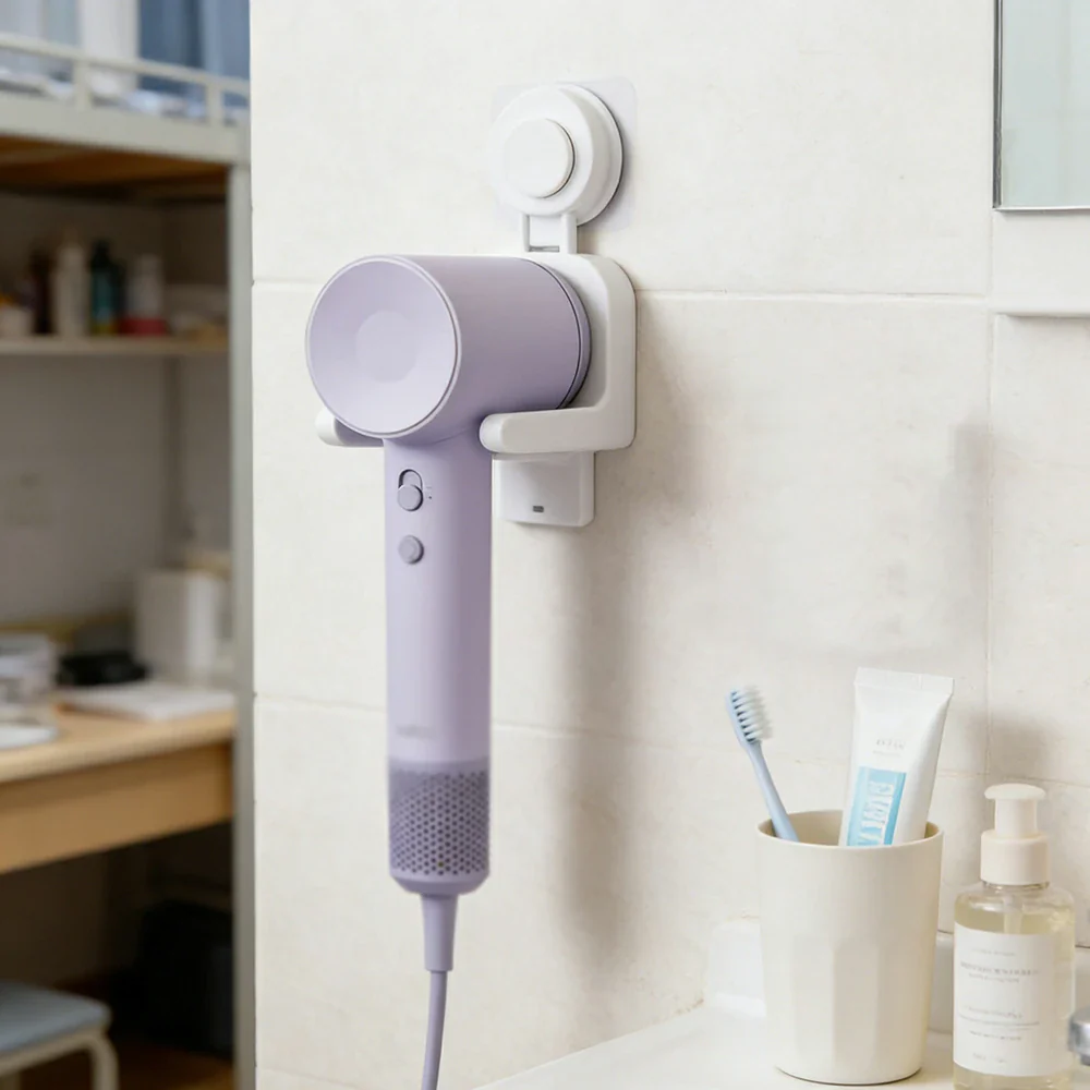 NEVORA High-Speed Hair Dryer - Intelligent Temperature Control, 200M Negative Ions, Low Noise, Magnetic Nozzle - Purple - Image 2