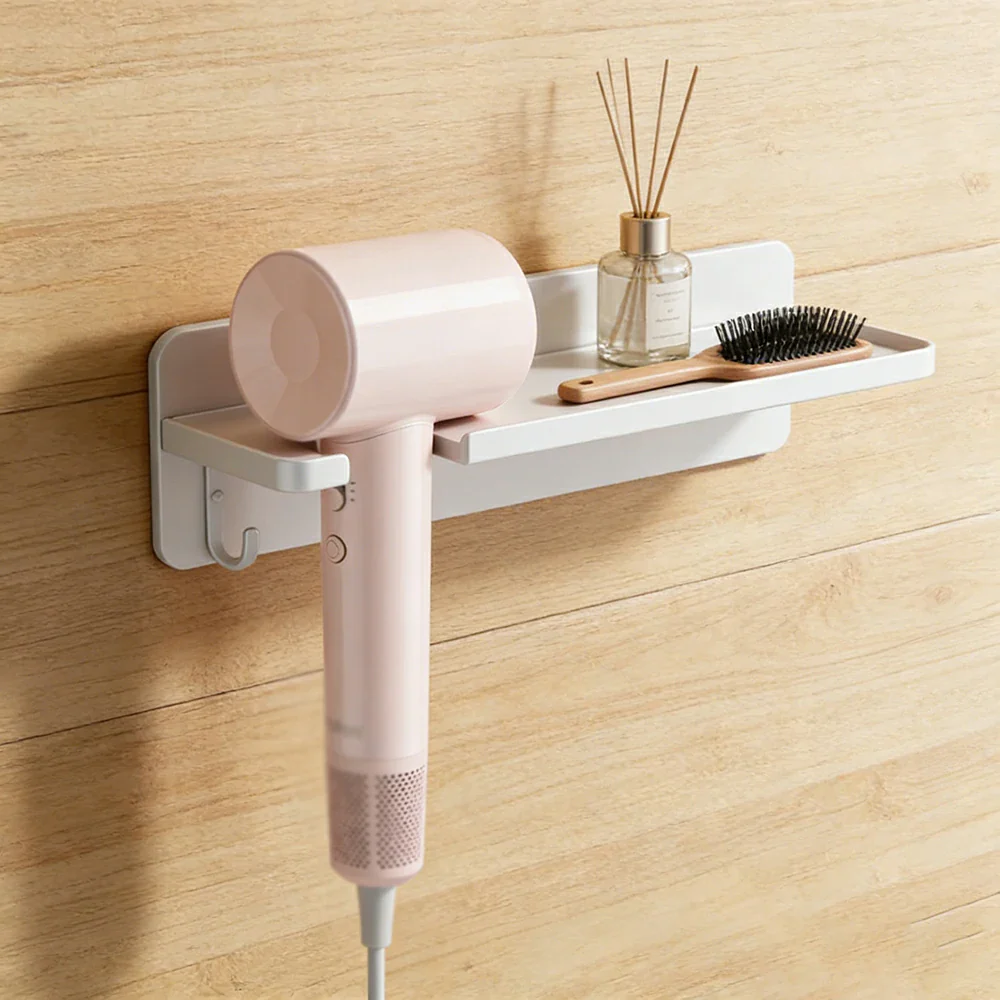 NEVORA High-Speed Hair Dryer - 100,000RPM Powerful Airflow, High-Gloss Finish, Negative Ion Care, Child Safe Mode - Pink - Image 2