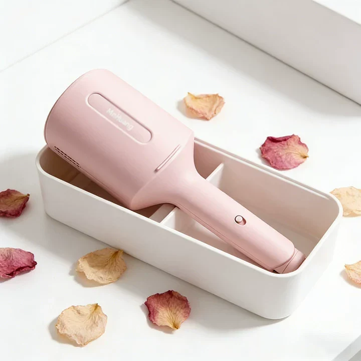 NEVORA Triple Barrel Hair Curler Fast Styling with Negative Ion Technology Ceramic Glaze Heat Resistant Design - Image 4