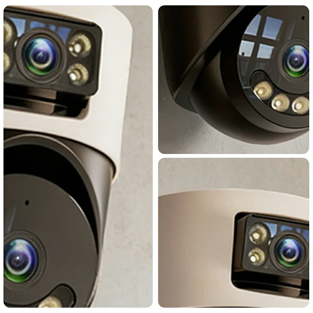 NEVORA Dual Lens Indoor Security Camera No Drill Installation Full Colour Day Night with Two Way Audio - Image 3