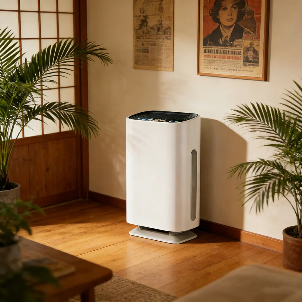 NEVORA High Performance Air Purifier - Formaldehyde Reduction, Large Area Coverage, Low Noise - White - Image 4