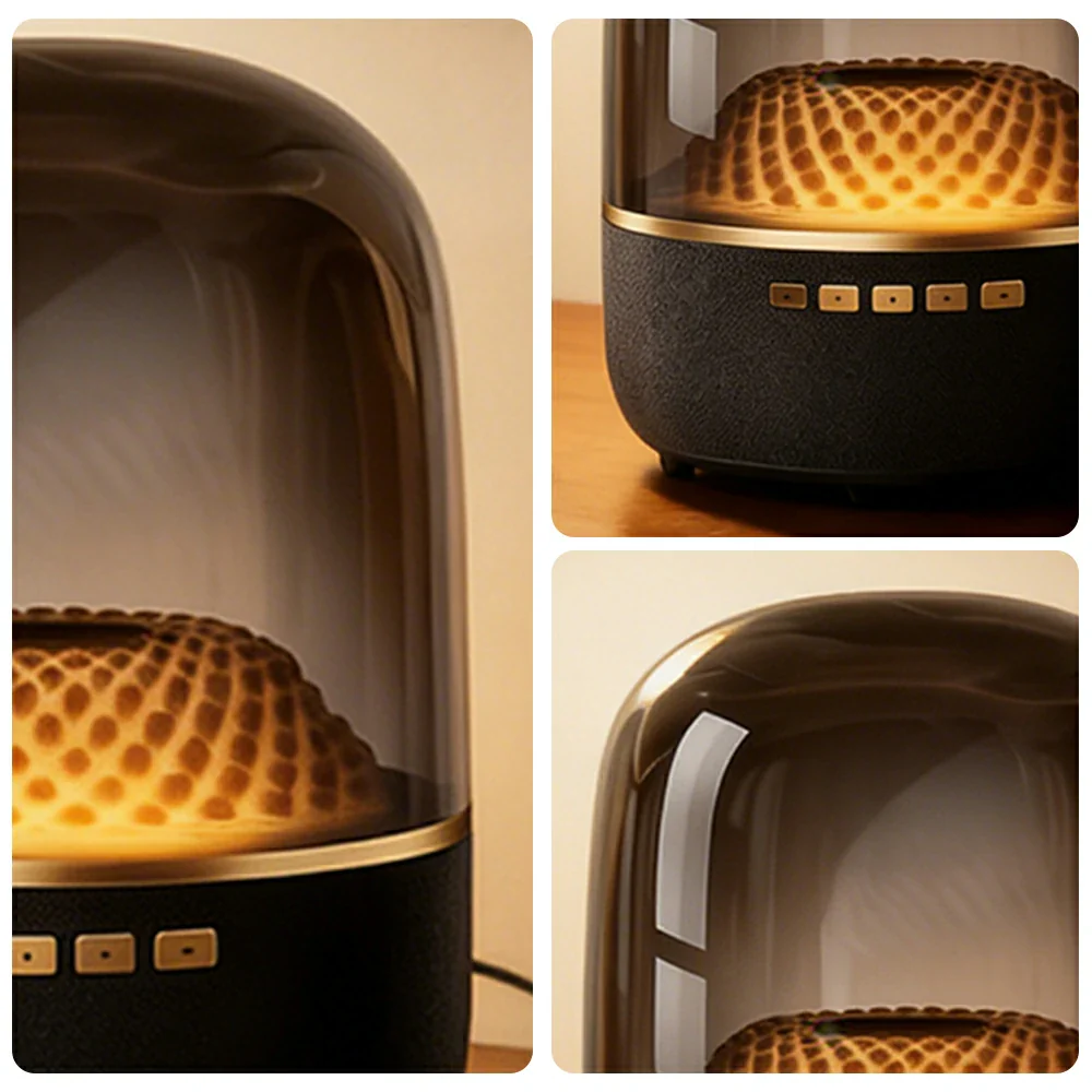 NEVORA Smart Bluetooth Speaker Powerful Bass Multi Unit Sound Long Battery Lighting Ambience Design - Image 3