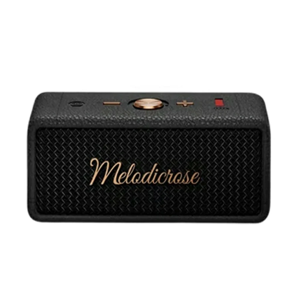 NEVORA Portable Bluetooth Speaker Waterproof Dustproof Long Battery Life Compact Design - Black