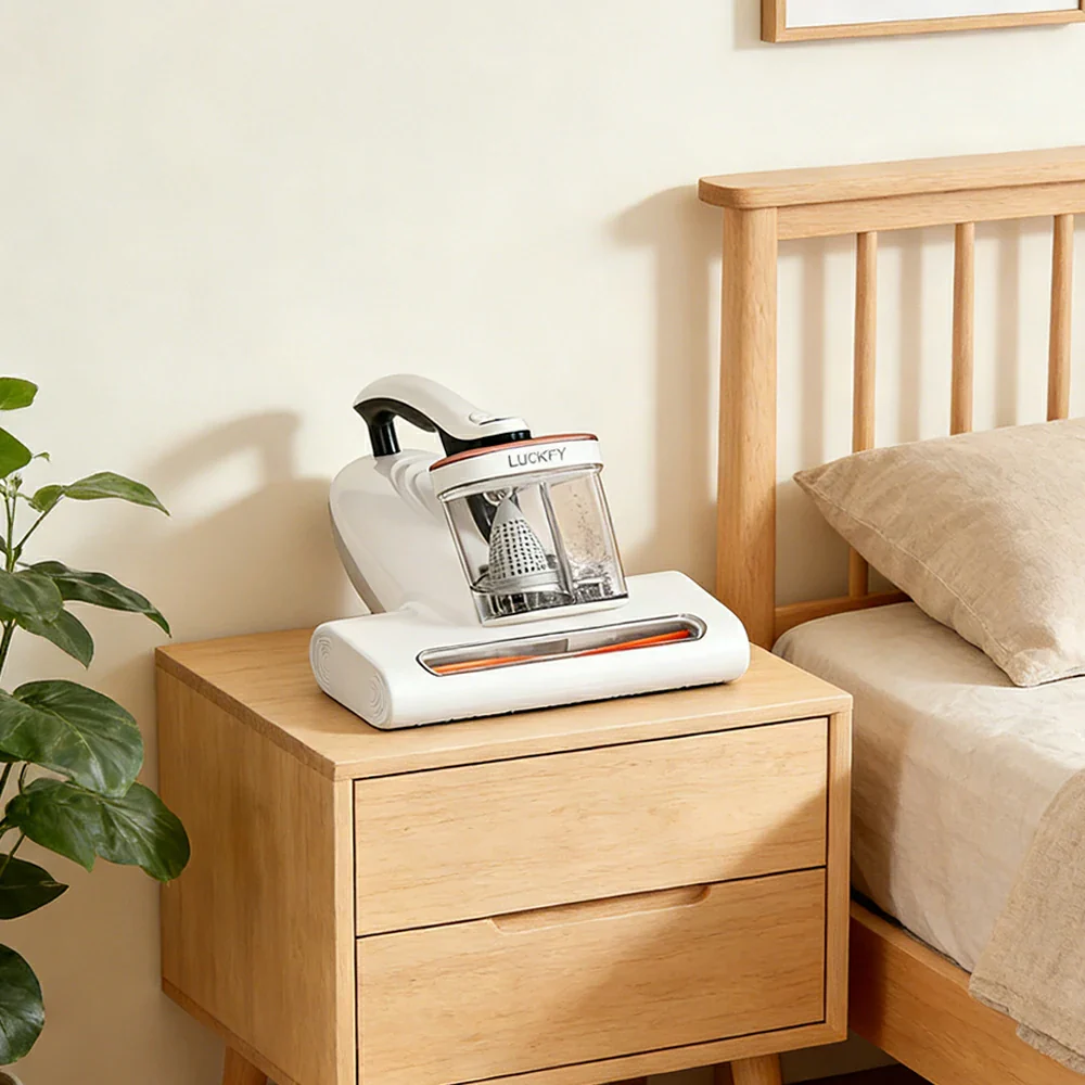 NEVORA Mite Vacuum Cleaner with 15000Pa Suction Dual Cup System Ultrasonic UV Sterilisation and Hot Air Drying - Image 4