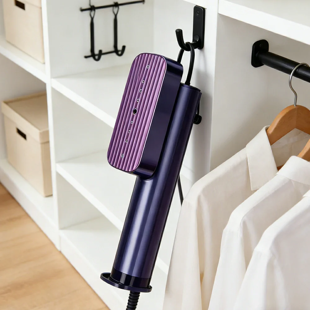 NEVORA Garment Steamer 1200W Triple-Layer Pressurized Steam Aluminum Soleplate 30g/min Output - Image 4