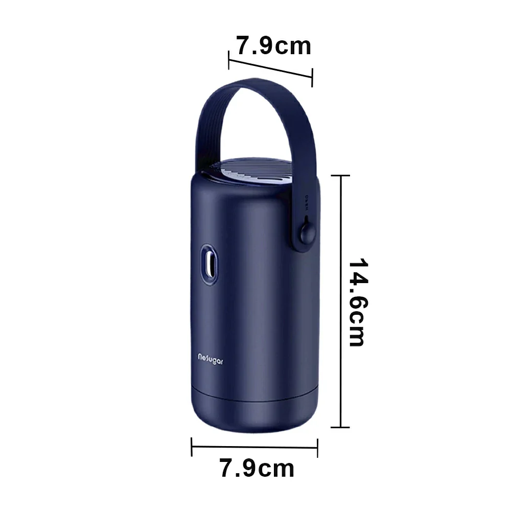 NEVORA Portable Clothes Dryer 280W Inflatable Airbag Quick Drying Compact & Quiet Design - Blue - Image 5