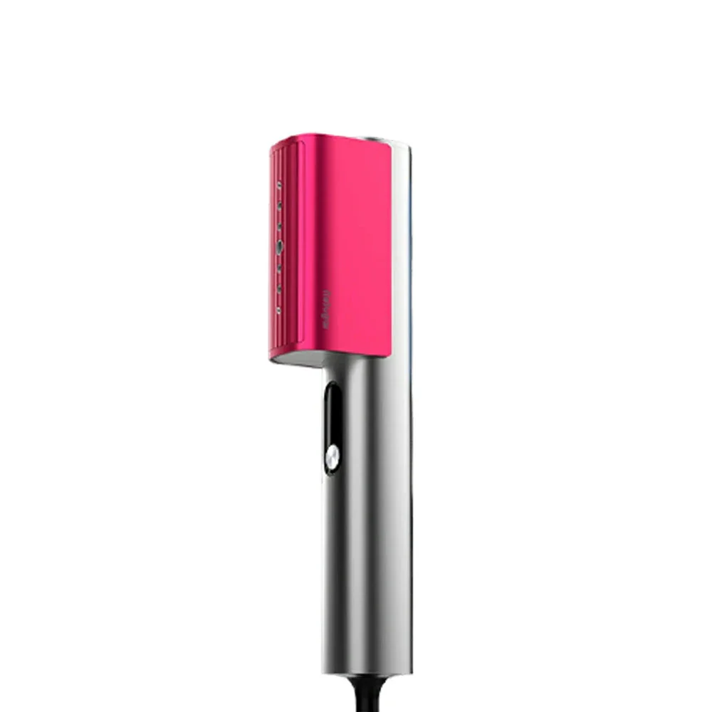 NEVORA Portable Garment Steamer 600-900W Triple-Layer Pressurized Steam Compact & Travel-Friendly - Pink