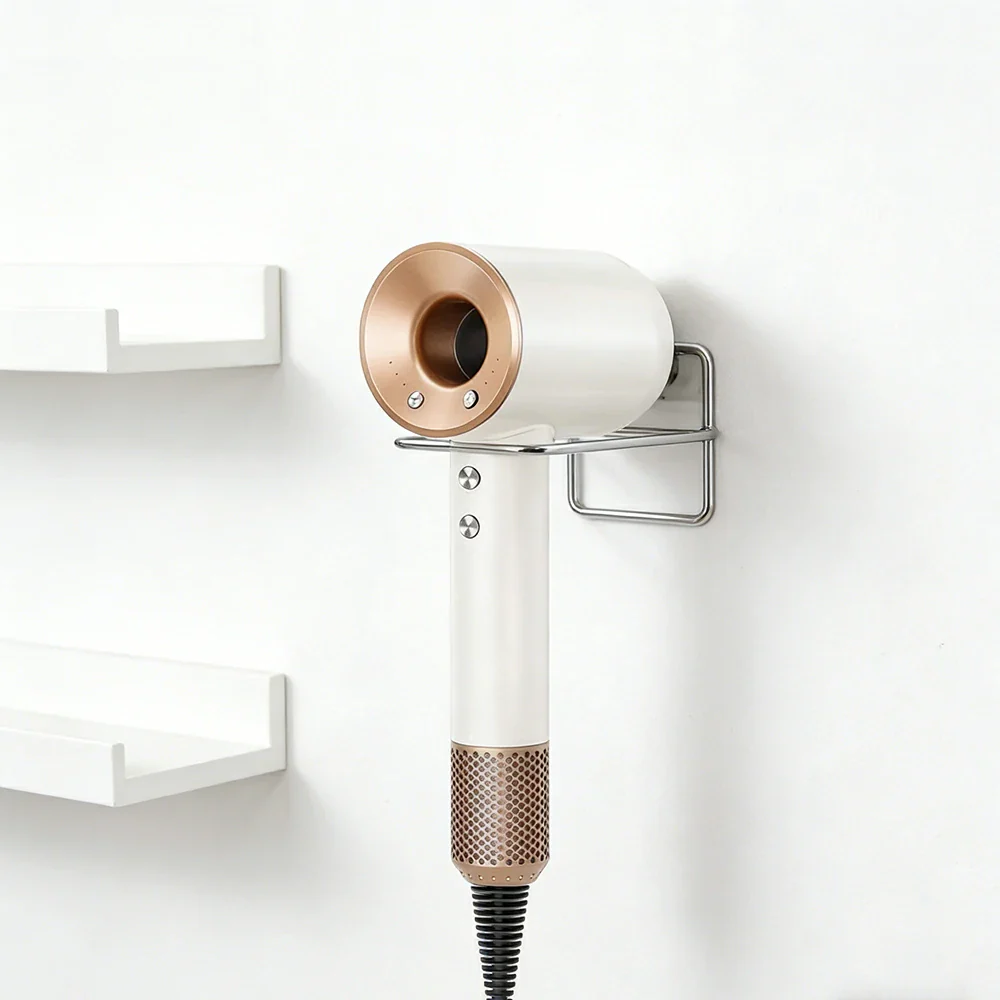 NEVORA High-Speed Hair Dryer - 120,000RPM Brushless Motor, 30m/s Powerful Airflow, Smart Care Modes, Magnetic Nozzle - Gold - Image 2