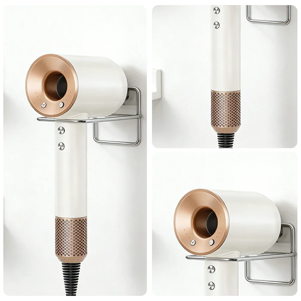 NEVORA High-Speed Hair Dryer - 120,000RPM Brushless Motor, 30m/s Powerful Airflow, Smart Care Modes, Magnetic Nozzle - Gold - Image 3