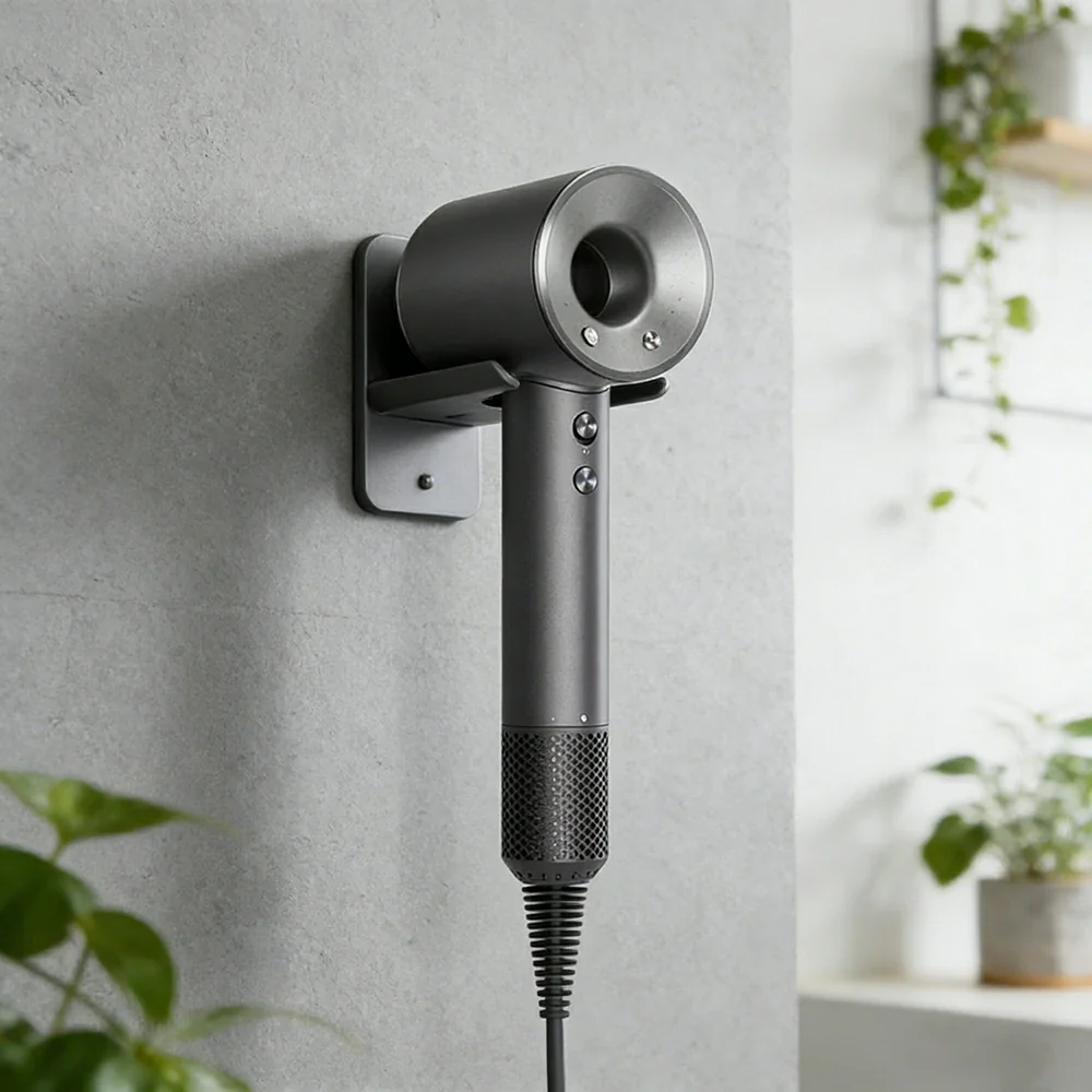 NEVORA High-Speed Hair Dryer - 120,000RPM Brushless Motor, 30m/s Powerful Airflow, Smart Care Modes, Magnetic Nozzle - Grey - Image 4