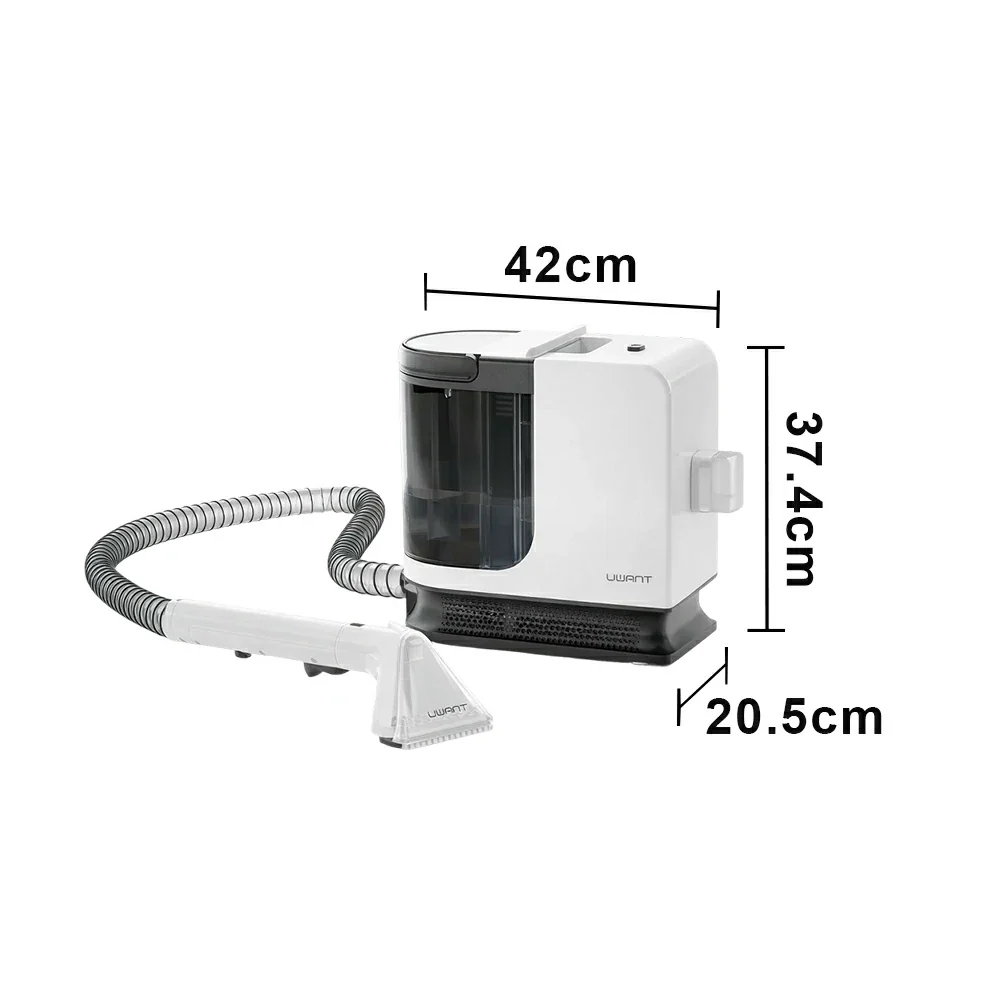 NEVORA Fabric Cleaner 600W 20000Pa Suction Dual Water Tanks Noise Reduction Self-Cleaning - Image 5