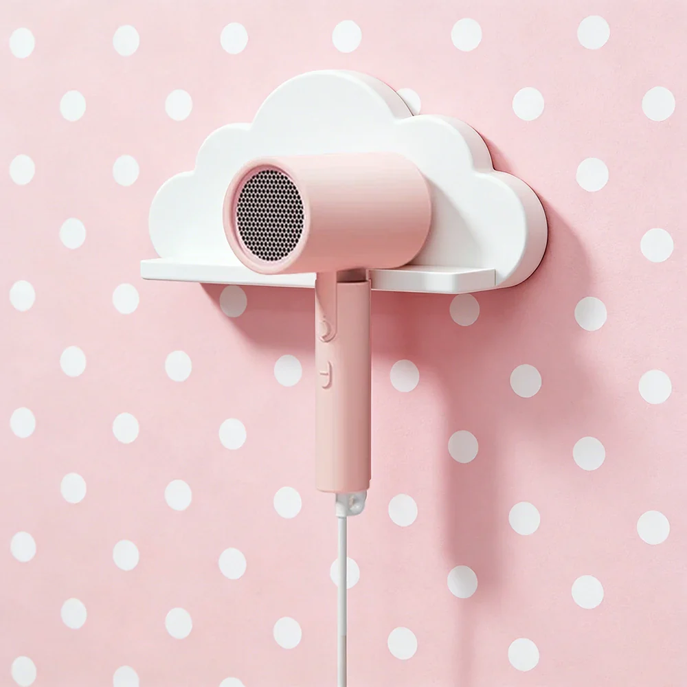 NEVORA Foldable Hair Dryer - 18,000RPM DC Motor, Negative Ion Care, Dual Speed & Heat Settings, Travel Friendly Design - Pink - Image 4
