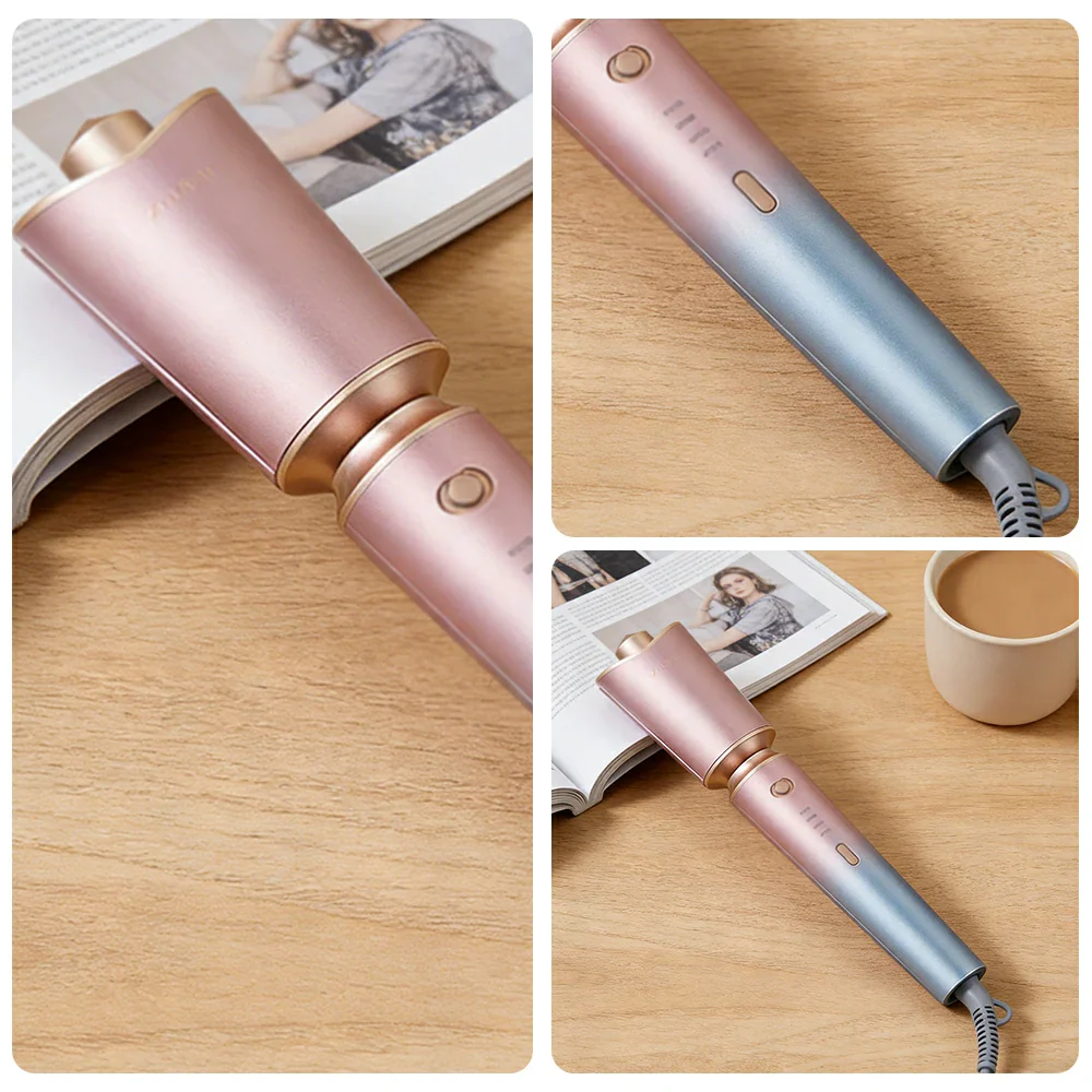 NEVORA Automatic Hair Curler One Touch Operation with Fast Heating Intelligent Temperature Control Heat Insulated Design - Image 3