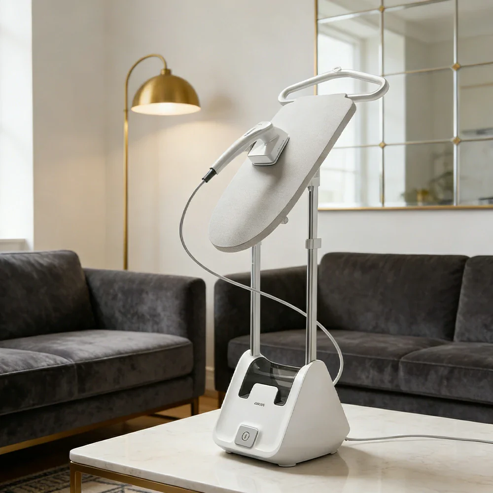 NEVORA Garment Steamer 2000W Dual-Boiler Technology 2.5L Water Tank 140 Degrees Celsius Soleplate - Image 2