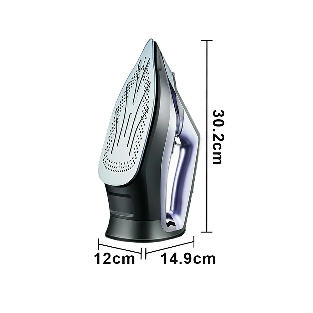 NEVORA Iron 2200W Triple-Layer Soleplate with Self-Cleaning 350ml Water Tank and Adjustable Steam - Image 5