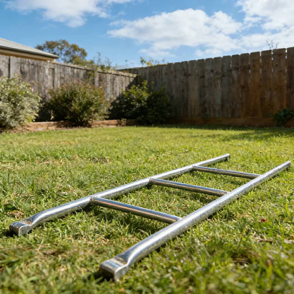 POP MASTER Trampoline Replacement Ladder for 6/7/8/9FT Square Trampolines - Image 2