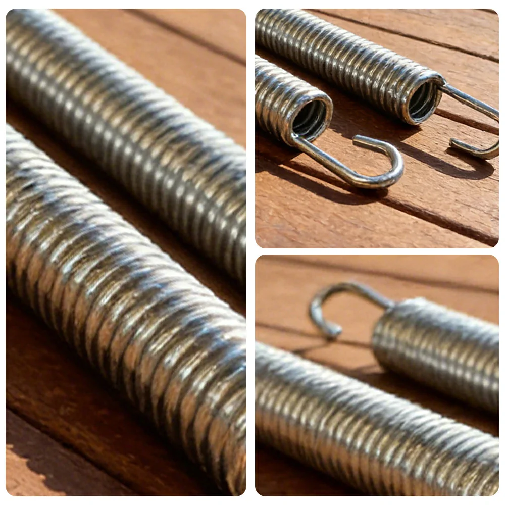 POP MASTER Trampoline Replacement Springs - 15 Pieces for 6/7/8/9FT Square Trampolines - Image 3