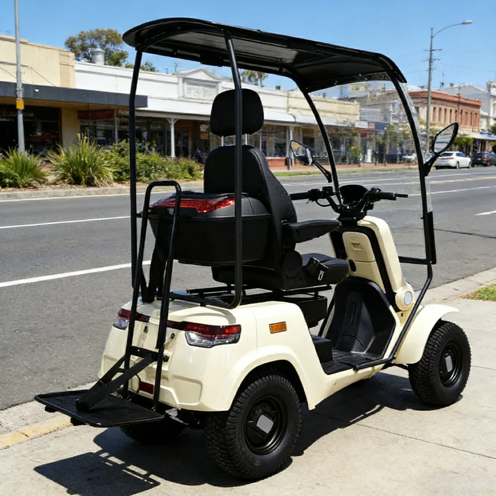 Golf Bag Holder Only! ROLLUX E4 Rear Carrier Rack - Adjustable Support Frame Lightweight & Easy Use - Image 2