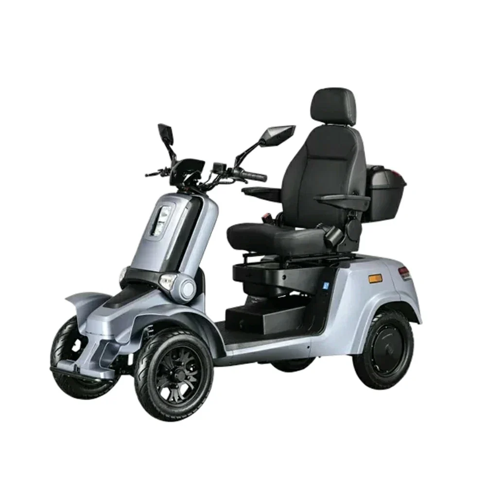 ROLLUX E4 1000W 4 Wheels Mobility Scooter 300KG Weight Capacity - Blue