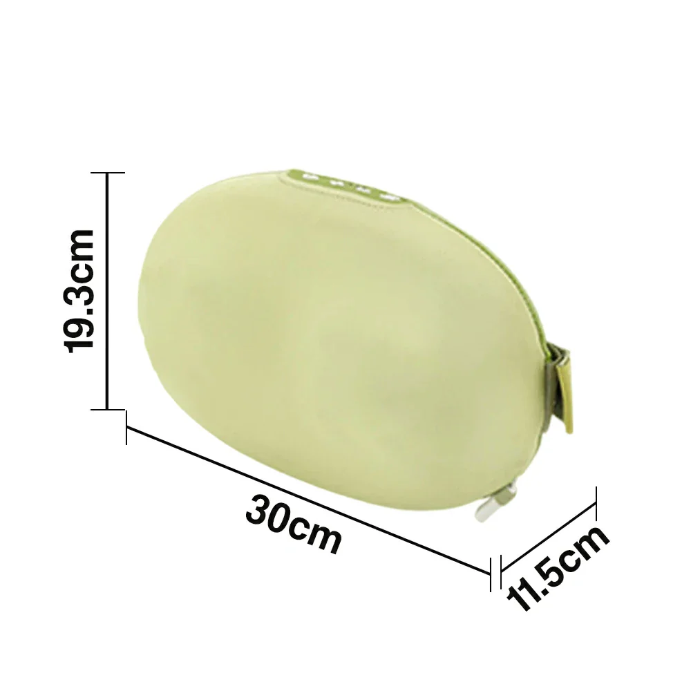 RELAXA Wireless Massager Deep Kneading Heat Therapy Wide Ergonomic Design Multi Area Relaxation - Green - Image 3