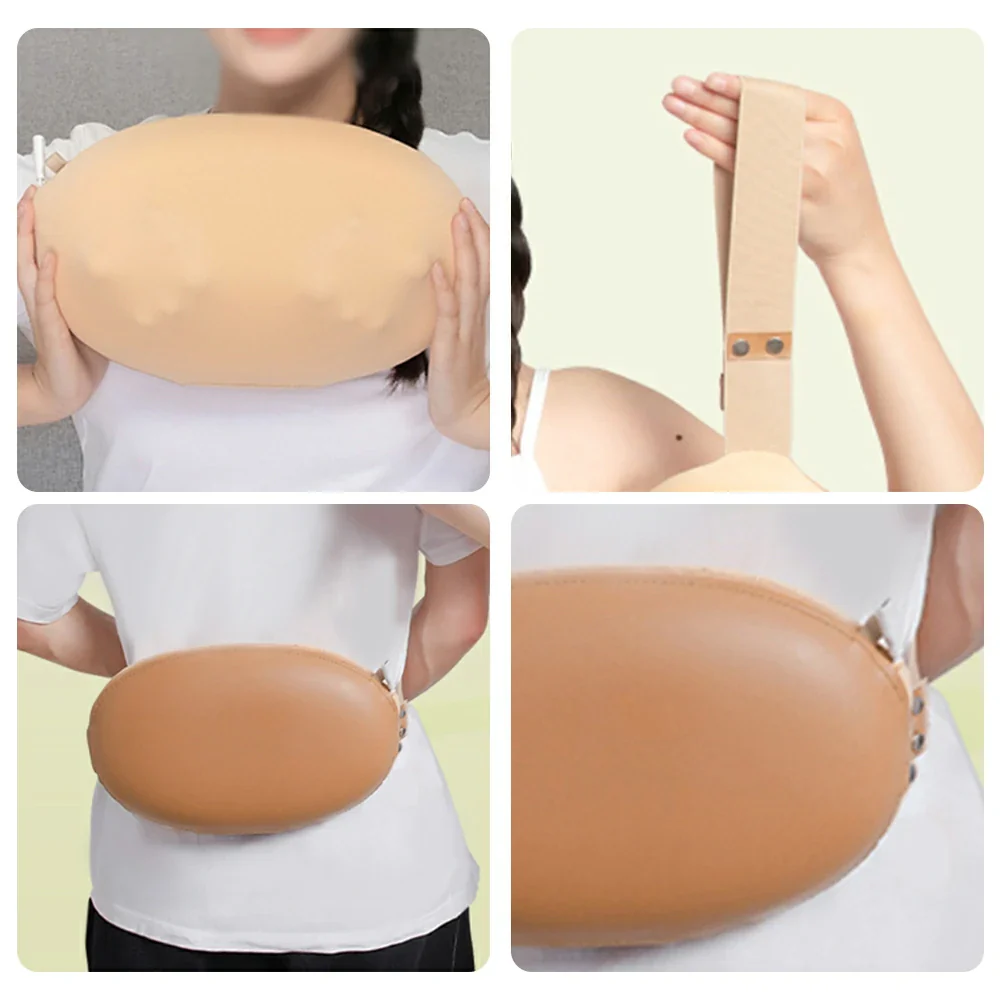 RELAXA Wireless Massager Deep Kneading Heat Therapy Wide Ergonomic Design Multi Area Relaxation - Coffee - Image 3
